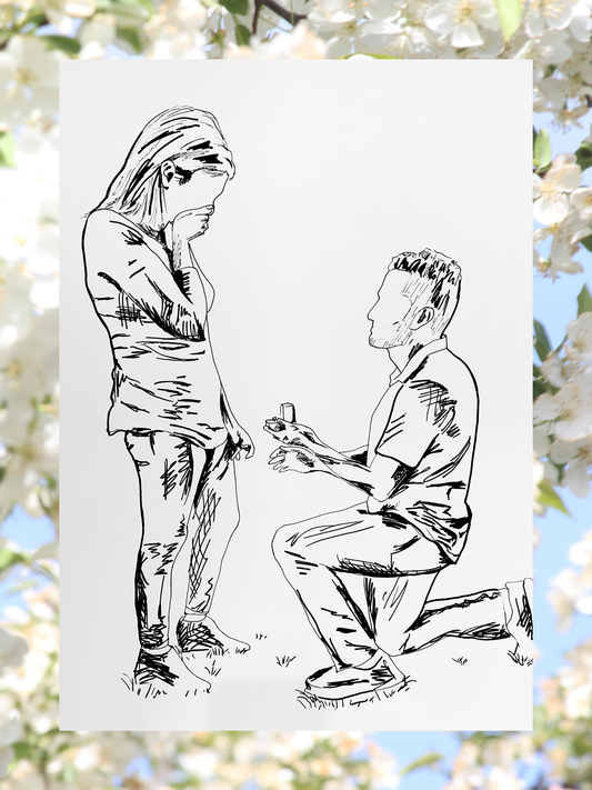 Commission Sharpie Drawing