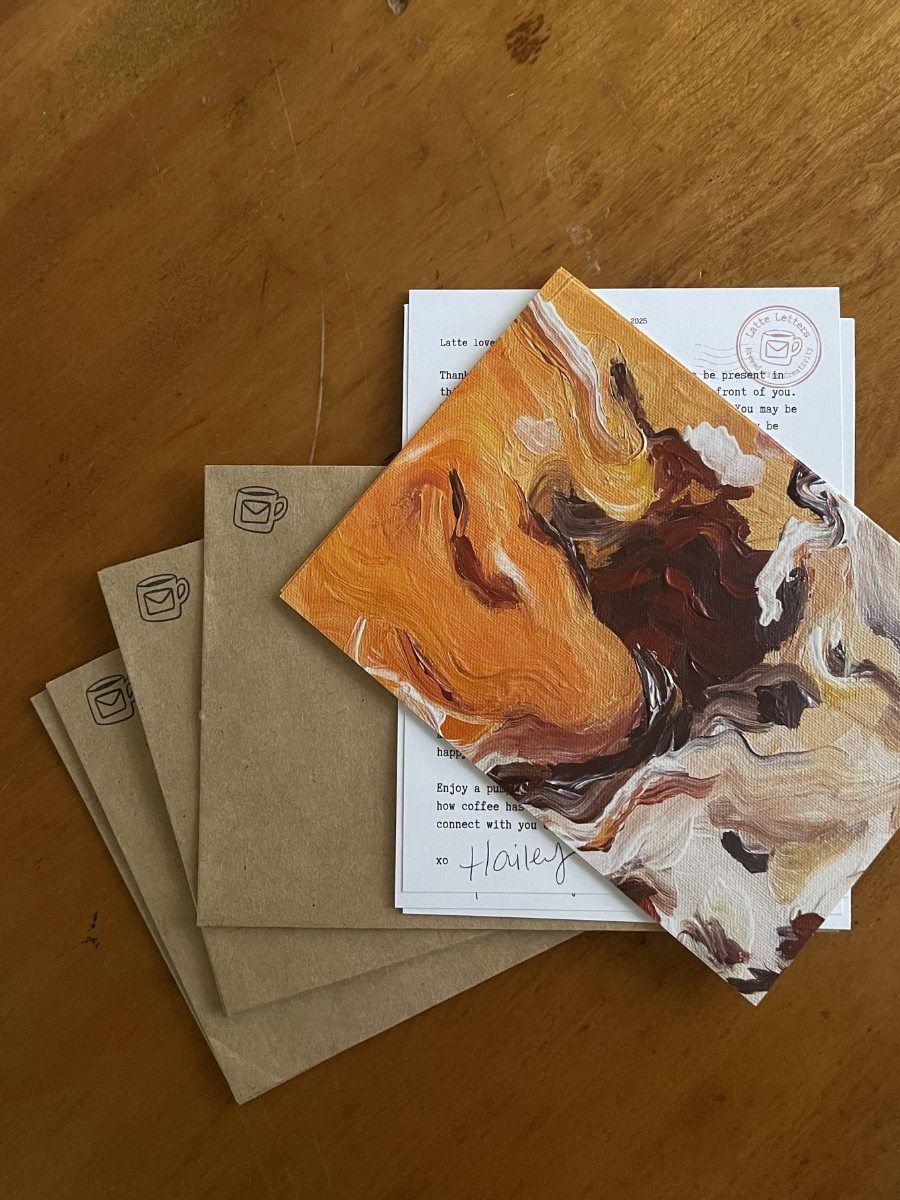 Latte Letters✉️☕✨ - Monthly Art Print Club